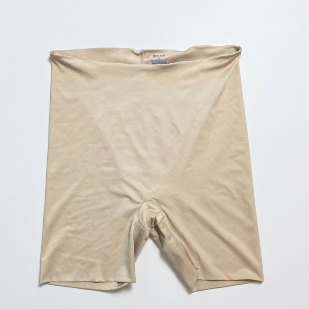 Spanx Shapewear Shorts Size 3X Tan Stretchy
